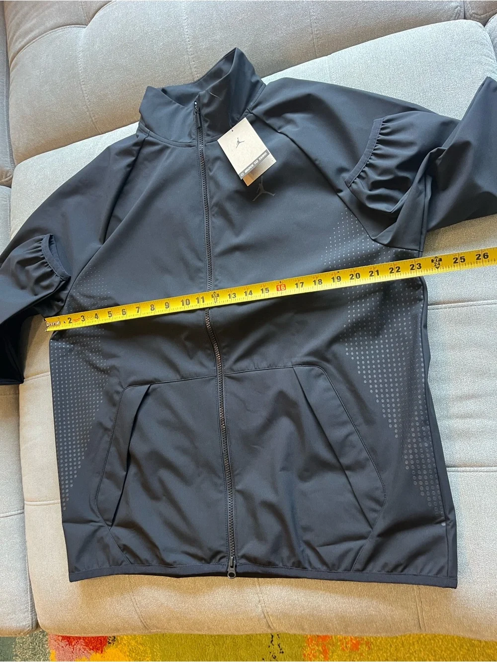 NWT $120 Nike Jordan Sport JAM Men's Warm-Up Jacket Black Large